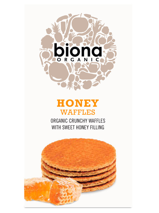 Organic Honey Waffles 175g (Biona)