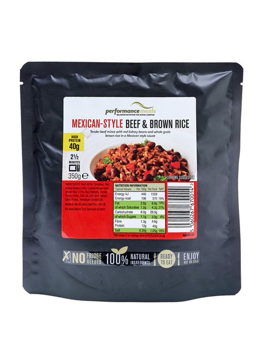 Mexican Style Beef 350g (Performance Meals)