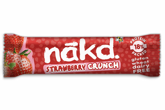 Strawberry Crunch Protein Bar 30g (Nakd)