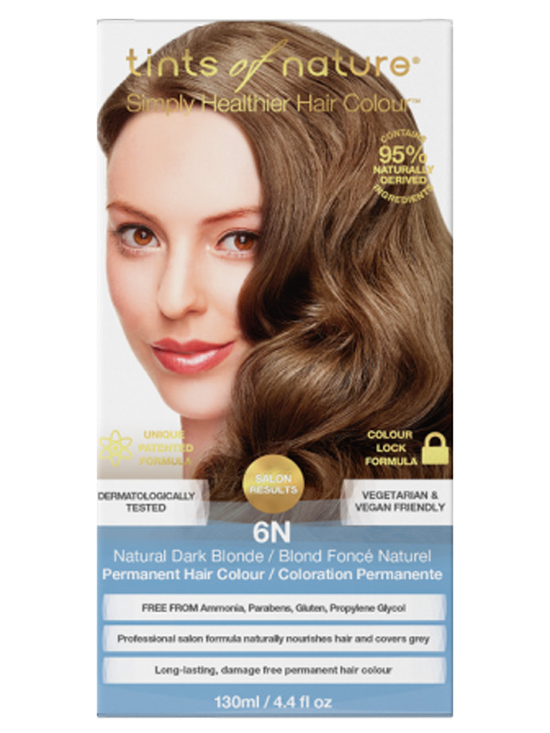 6N Natural Dark Blonde 130ml (Tints of Nature) | Healthy Supplies