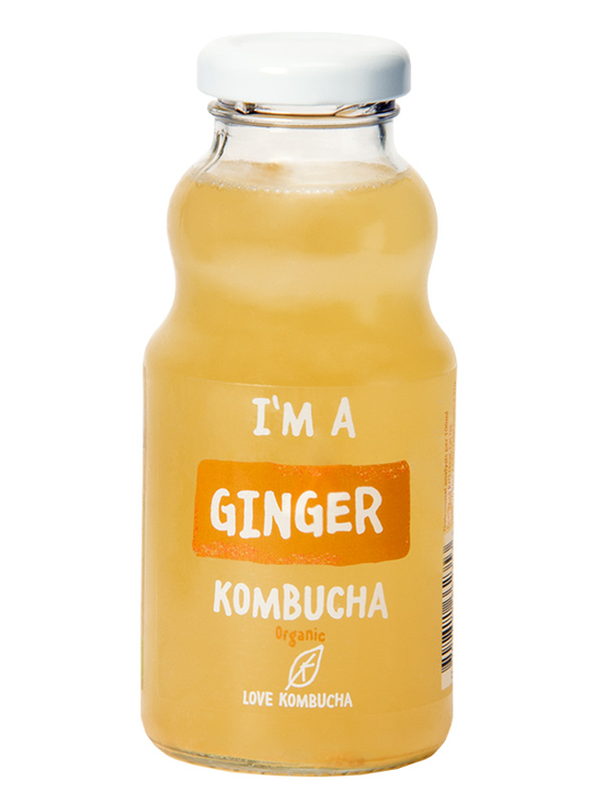 Ginger Kombucha, Organic 250ml (Love Kombucha)
