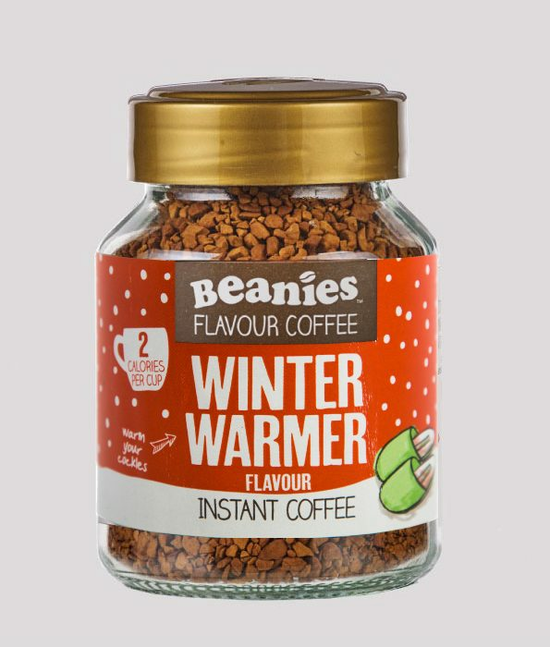 Winter Warmer Flavoured Instant Coffee, 50g (Beanies Coffee)