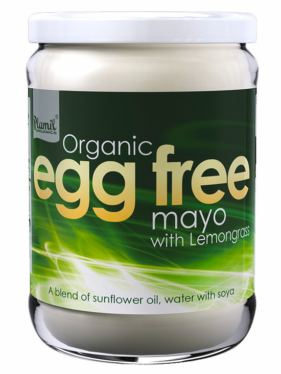 Egg Free Mayonnaise with Lemongrass, Organic 315g (Plamil)