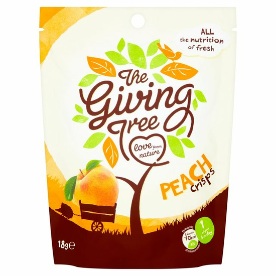 Freeze-Dried Peach Crisps 18g (Giving Tree Ventures)