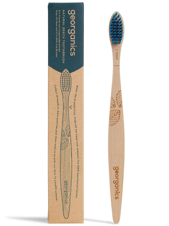 Natural Beech Toothbrush - Firm (Georganics)