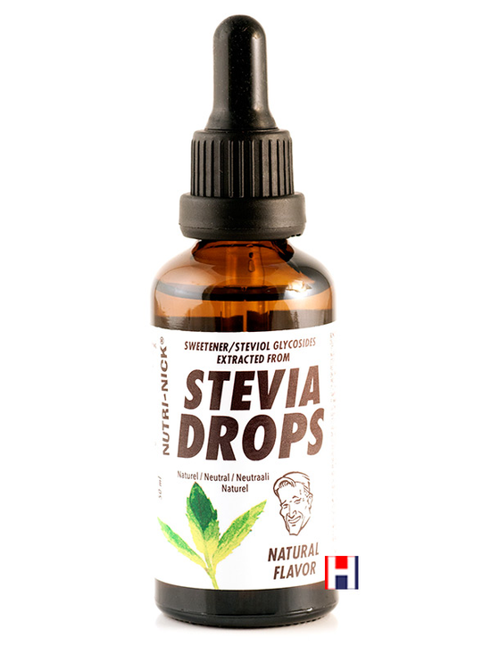 Natural Stevia Drops 50ml (Nutri Nick)