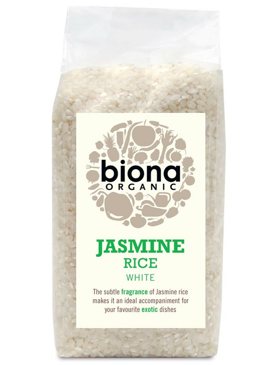 White Jasmine Rice, Organic 500g (Biona)