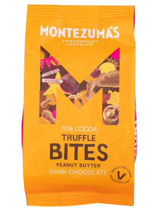 Peanut Butter Truffle Bites 120g (Montezuma's)