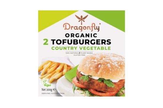 Organic Country Vegetable Burger 200g (Dragonfly)