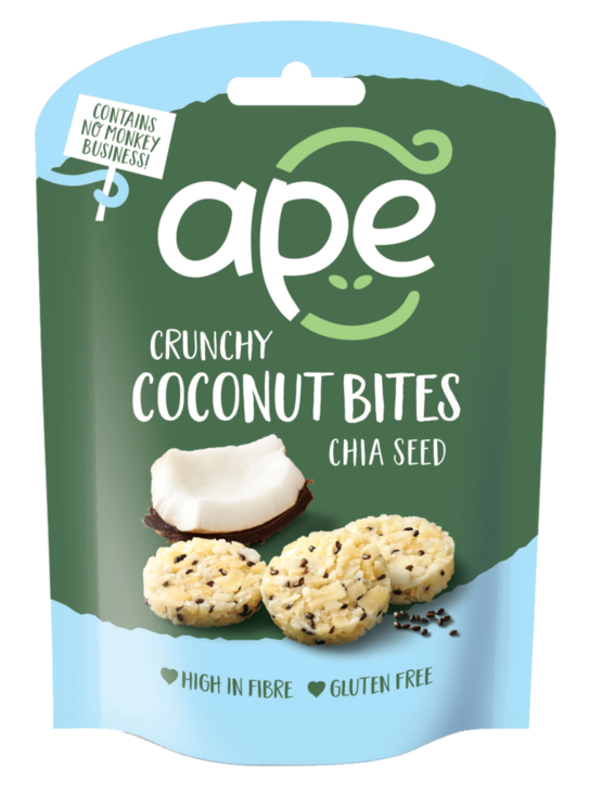 Coconut Bites with Chia, 30g (Ape Snacks)