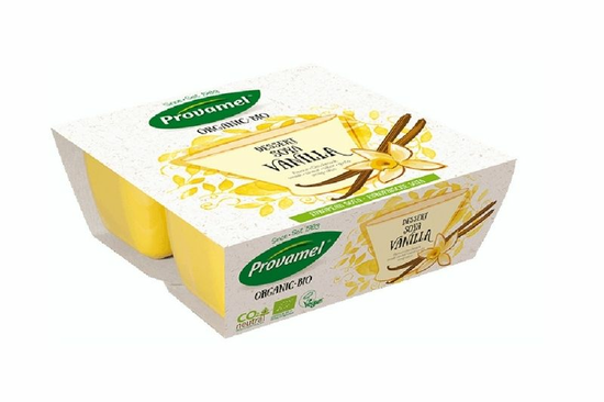 Organic Soya Vanilla Dessert 4 x 125g (Provamel)