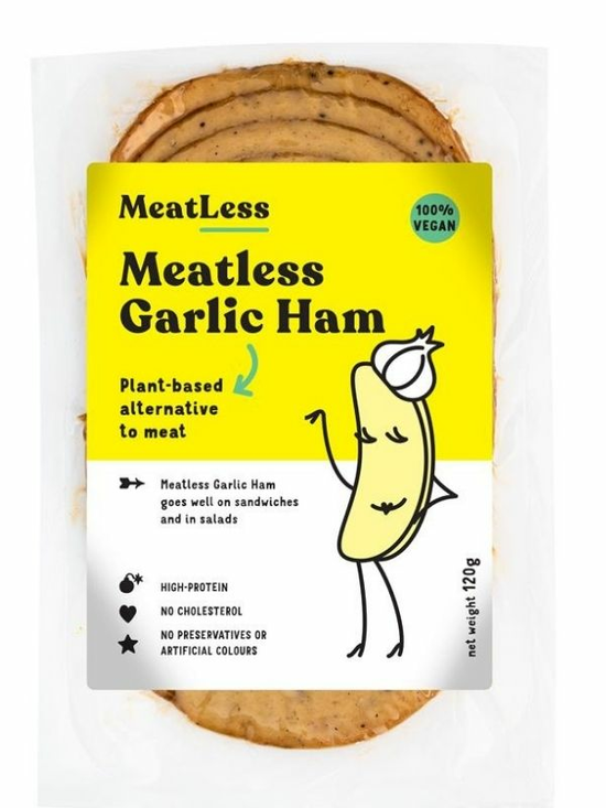 Meatless Garlic Ham 120g (Plenty Reasons)