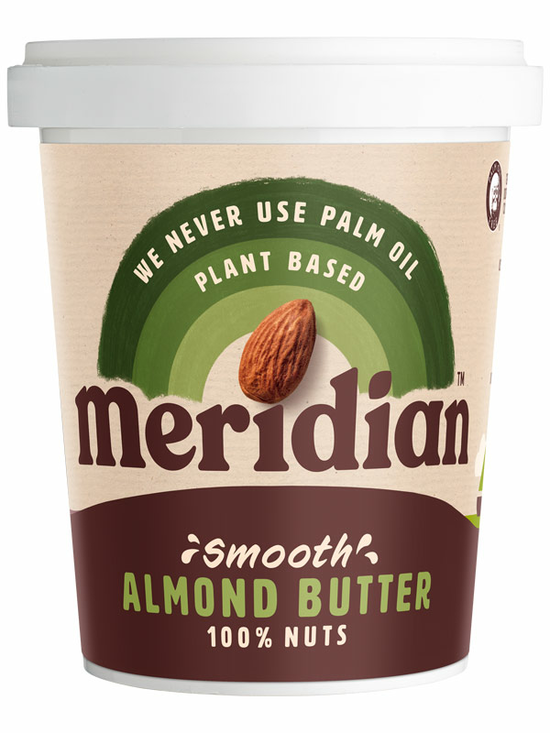 Smooth Almond Butter 454g (Meridian)
