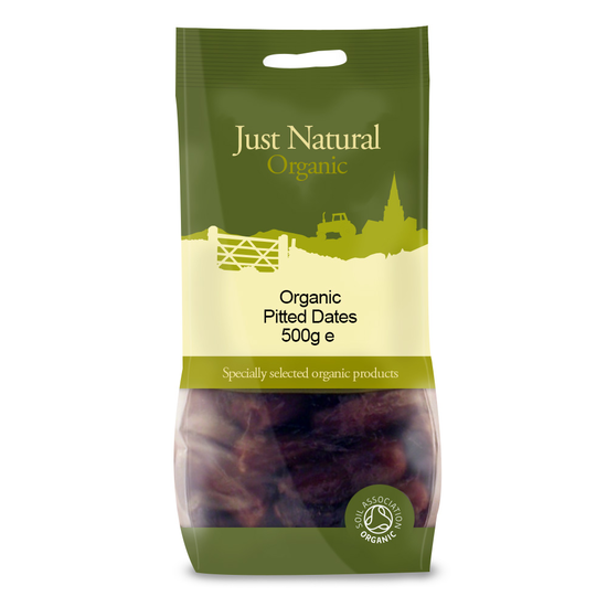 Pitted Dates 500g, Organic (Just Natural Organic)