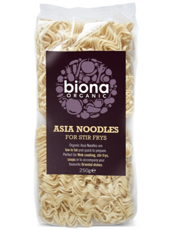 Asia Stir Fry Noodles, Organic 250g (Biona)