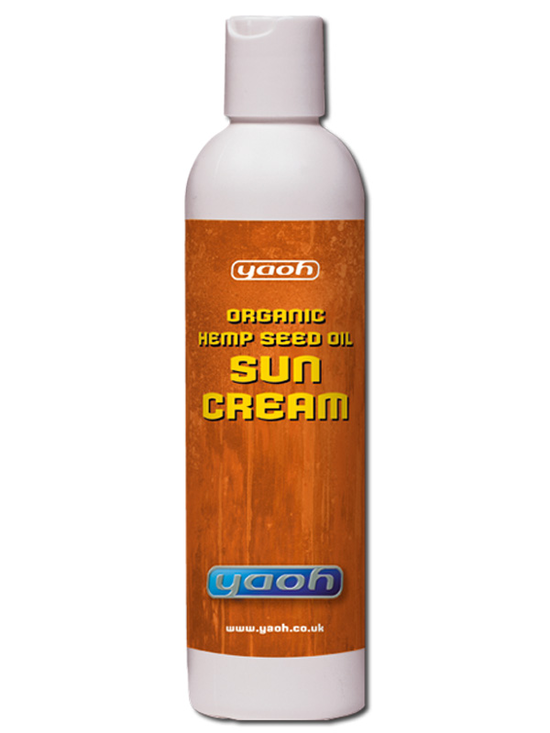 Hemp Seed Oil Sun Cream, Organic 240ml (Yaoh)