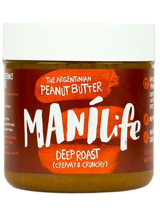 Deep Roast Crunchy Argentinian Peanut Butter 295g (Manilife)