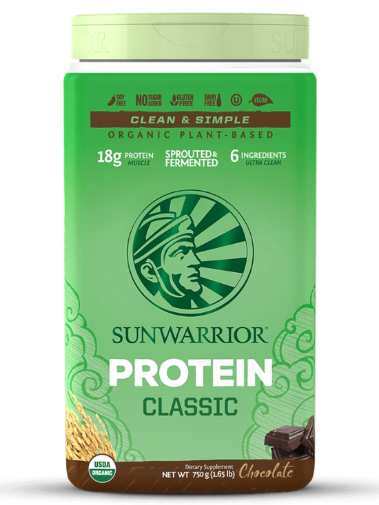 Protein Powder - Chocolate Flavour 750g (Sunwarrior)