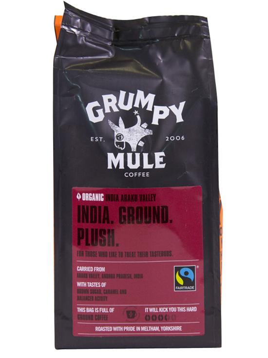 India Araku Valley Coffee, Organic 227g (Grumpy Mule)