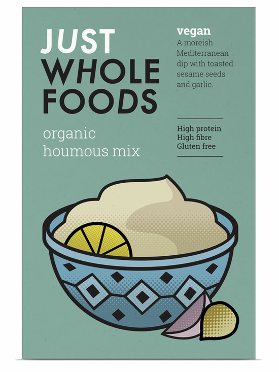 Houmous Mix, Organic 125g (Just Wholefoods)