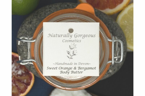 Sweet Orange & Bergamot Body Butter 70g (Naturally Gorgeous Cosmetics)