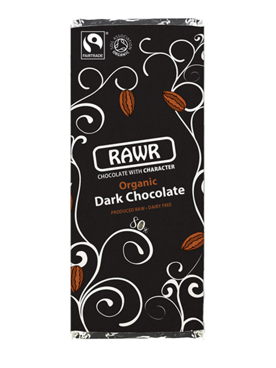 Organic Fairtrade Dark Raw Chocolate 30g (RAWR)