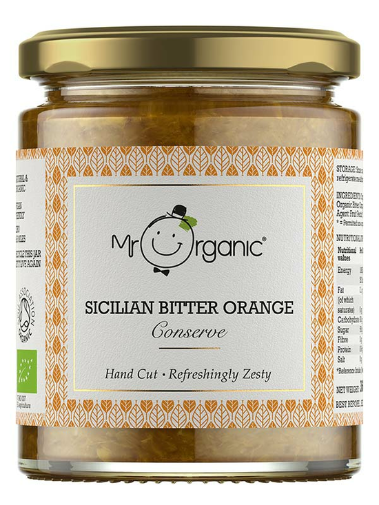 Sicilian Bitter Orange Conserve, Organic 360g (Mr Organic)