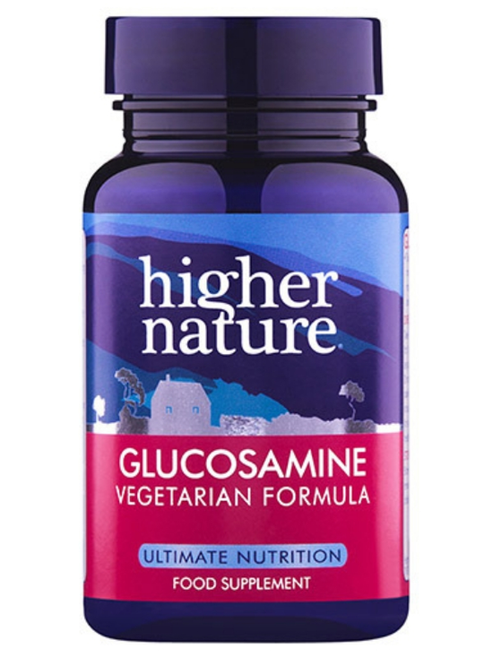 Vegetarian Glucosamine HCl 90tabs (Higher Nature)