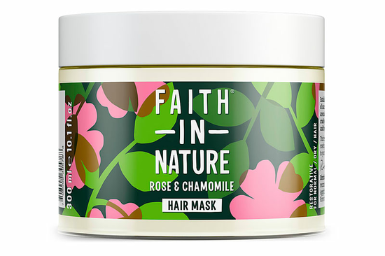 Wild Rose & Chamomile Hair Mask 300ml (Faith in Nature)