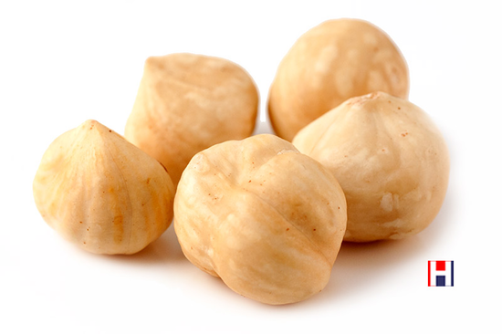 Flavoursome and crunchy roasted hazelnuts<br>
