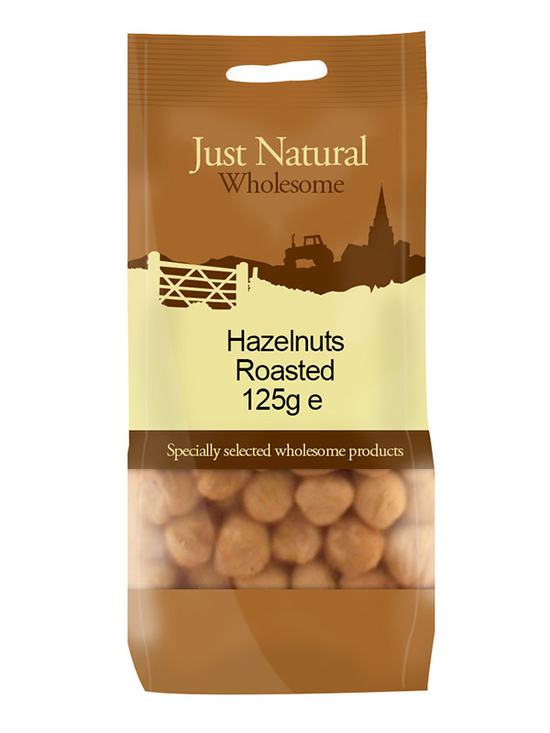 Hazelnuts, Roasted 125g (Just Natural Wholesome)