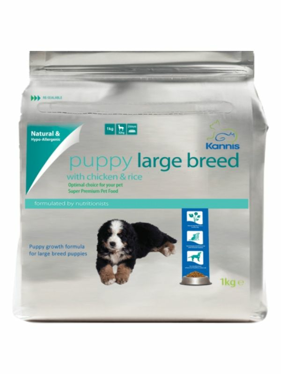 Hypoallergenic Premium Dog Food - Large Puppy 1kg (Kannis)