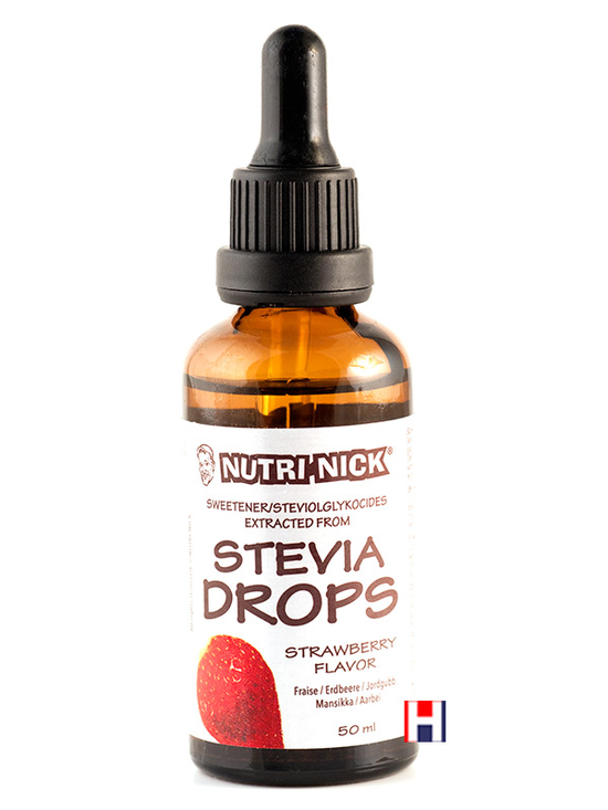 Strawberry Stevia Drops 50ml (Nutri Nick)