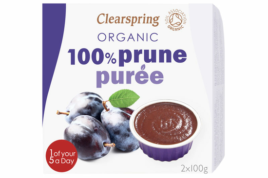 100% Prune Puree, Organic 200g (Clearspring)