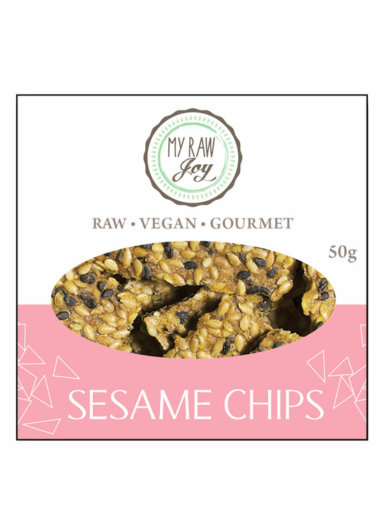 Sesame Chips, Organic 50g (My Raw Joy)