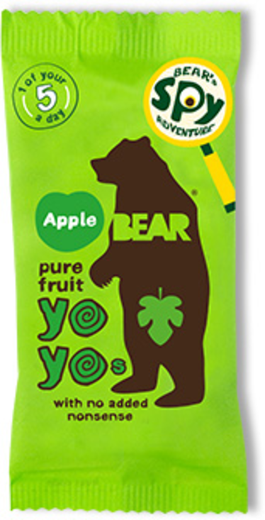 Apple YoYo's 100% Fruit Snack 2x10g (Bear)