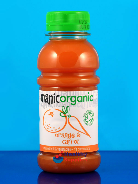 Orange & Carrot Juice (Manic Organic) 25cl