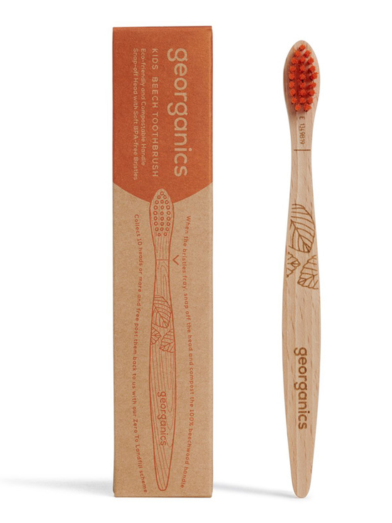 Beech Toothbrush for Kids - Soft (Georganics)