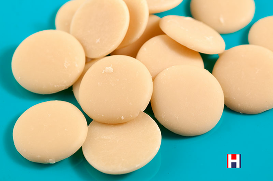 White Chocolate Buttons, Dairy-free 25g (Humdinger)