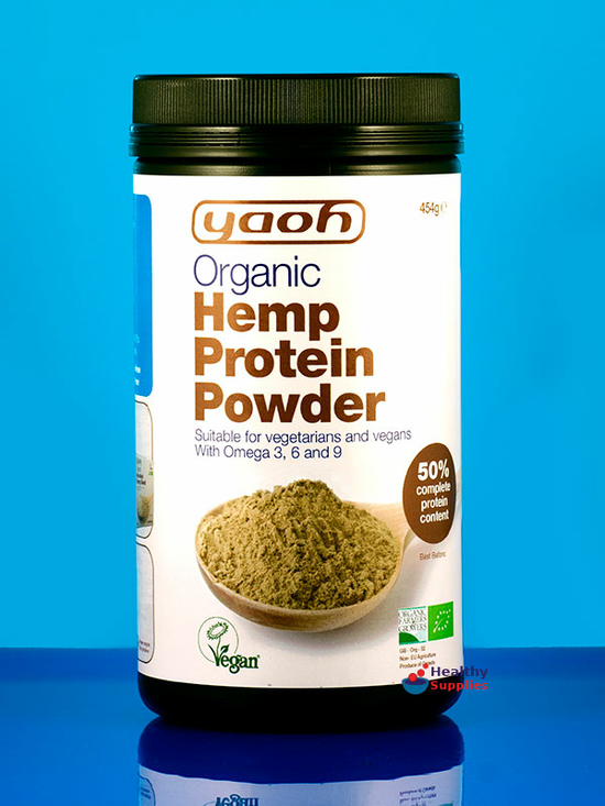 Hemp Protein Powder, Organic 454g (Yaoh)
