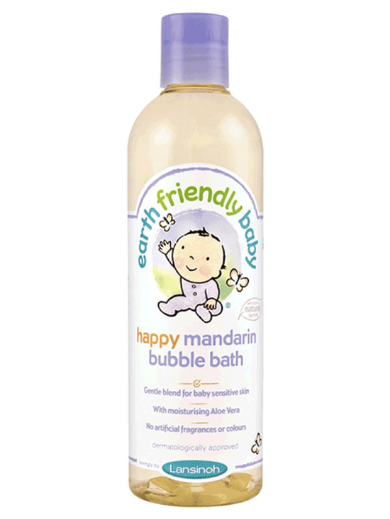Happy Mandarin Bubble Bath, Organic 300ml (Earth Friendly Baby)
