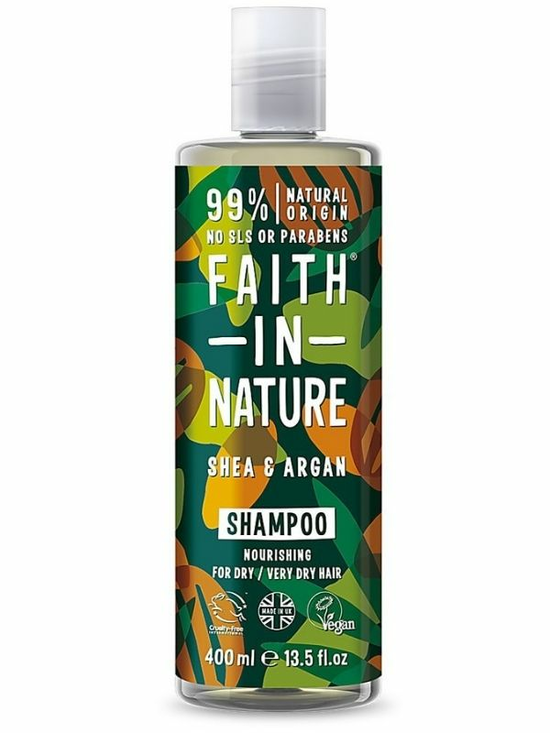 Shea and Argan Shampoo 400ml (Faith in Nature)