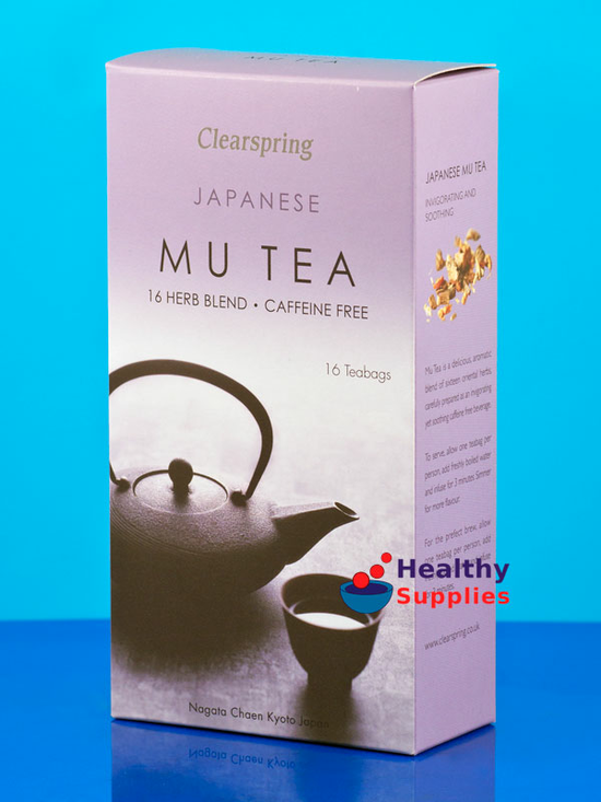 Mu Tea - 16 Herb Blend x16 Bags (Clearspring)