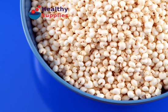 Lightweight puffed millet.<br>Works perfectly with <a href="http://www.healthysupplies.co.uk/freeze-dried-fruit.html"><b>freeze-dried fruit</b></a>.