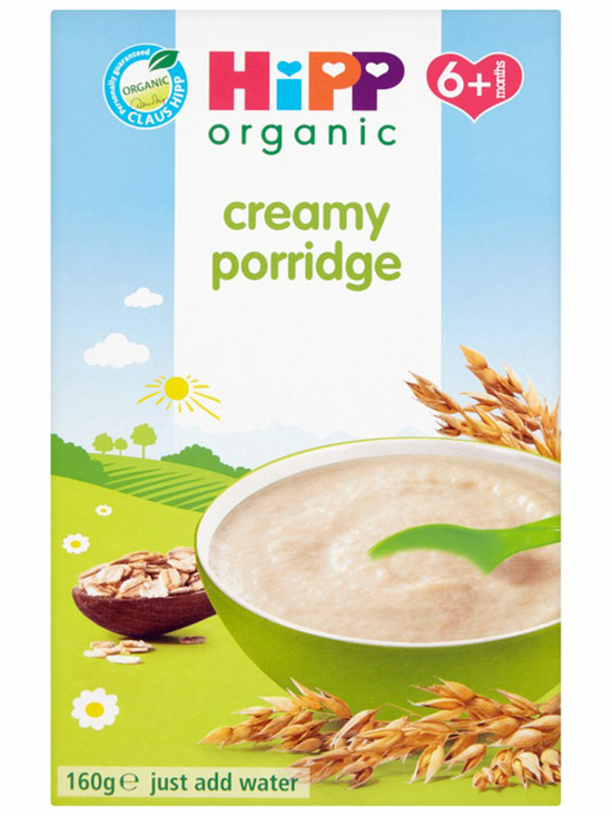 Dried Creamy Porridge, Stage 2 Organic 160g (Hipp)
