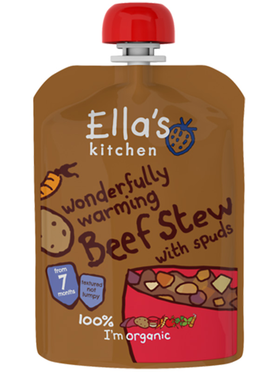 Stage 2 Beef Stew, Organic 130g (Ella's Kitchen)