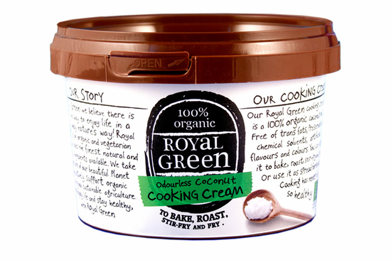 Coconut Oil, Organic 500ml (Royal Green)