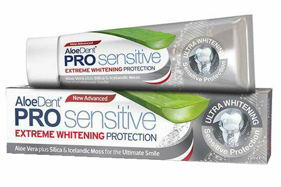 Pro Sensitive Extreme Whitening Toothpaste 75ml (Aloe Dent)