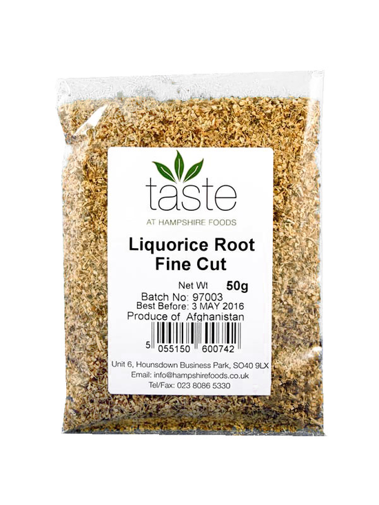 Fine Cut Liquorice Root 50g (Hampshire Foods)