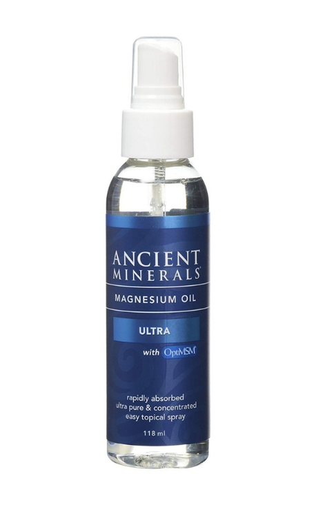 Ultra Magnesium Oil Spray with OptiMSM 118ml (Ancient Minerals)